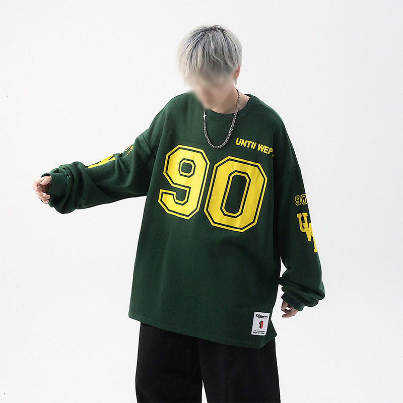 Hip Hop 90 Printed Long Sleeve T-Shirt