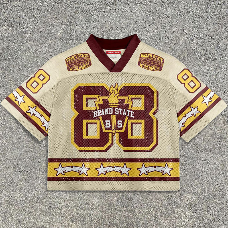 No.88 Digital Graphic Mesh Jersey