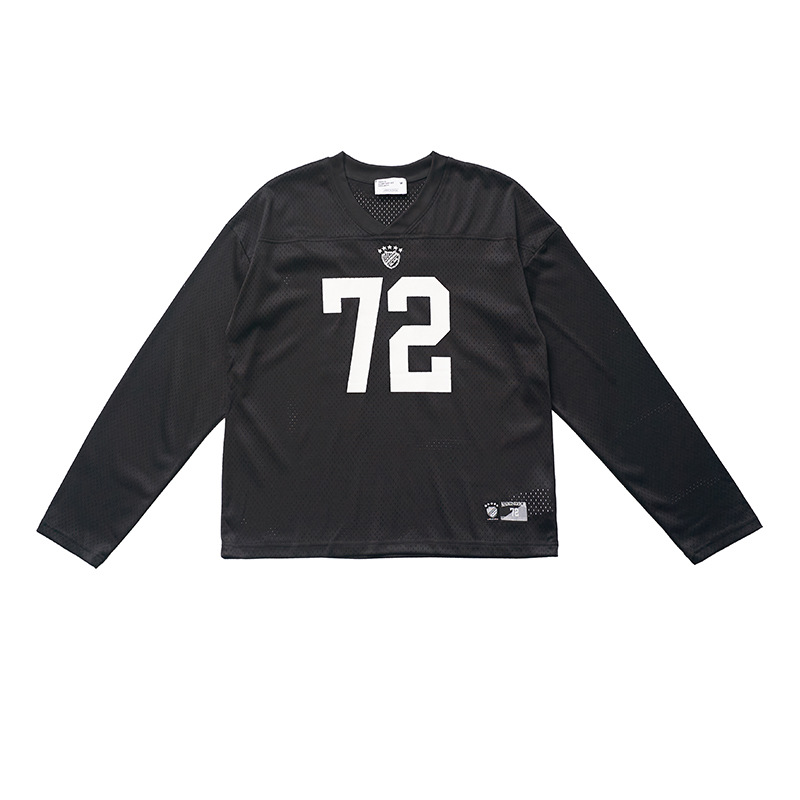 N'72 Printed Quick Dry Long Sleeve Athletic T-Shirt