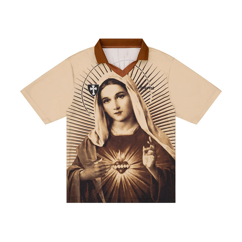 Sister Mary Printed Polo T-Shirt