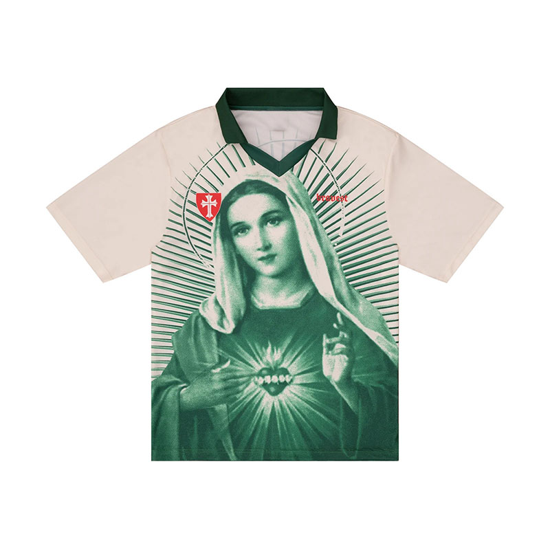 Sister Mary Printed Polo T-Shirt