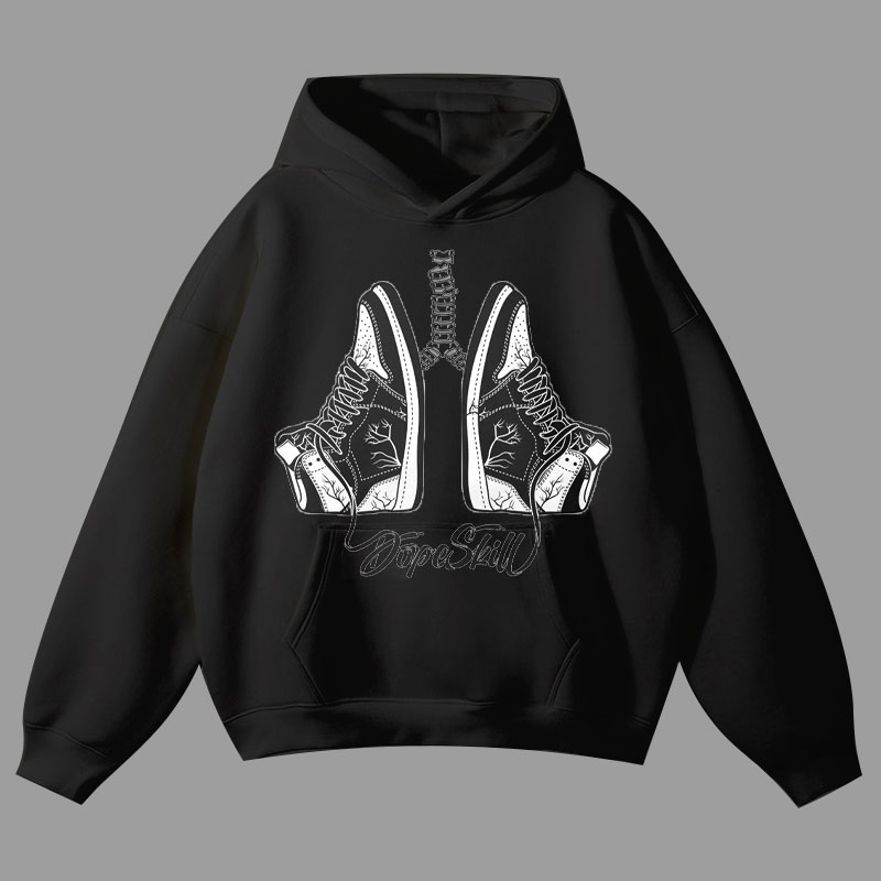 Sneaker Print Hoodie