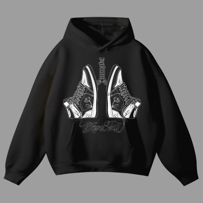 Sneaker Print Hoodie