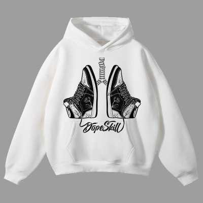 Sneaker Print Hoodie