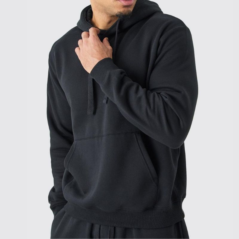 Unisex Solid Color Basic Hoodie