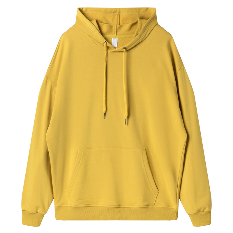 Unisex Solid Color Basic Hoodie