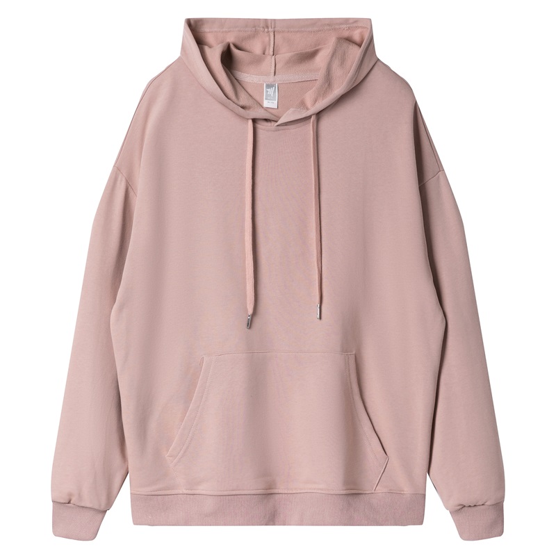 Unisex Solid Color Basic Hoodie