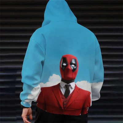 Comic Book Movie Graffiti Hoodie