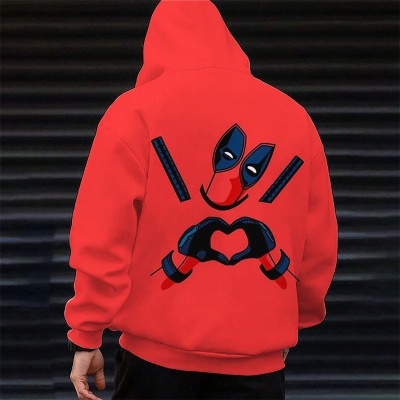 Comic Book Movie Graffiti Hoodie