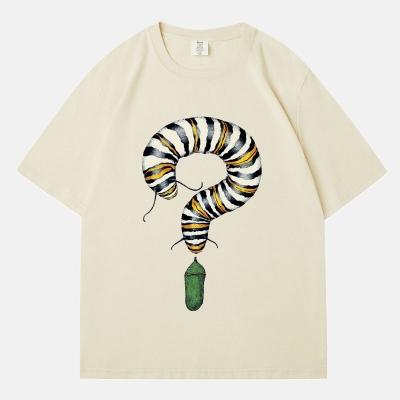 Monarch Metamorphosis Natural T-shirt