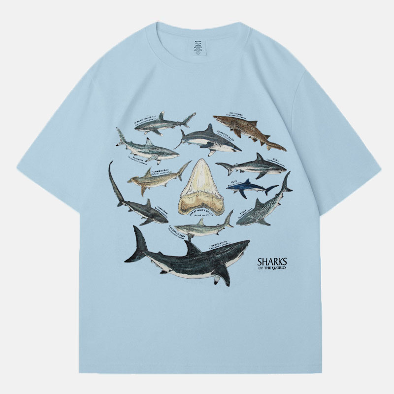 Sharks Of The World T-shirt