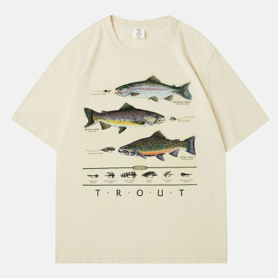 Trout & Flies T-shirt