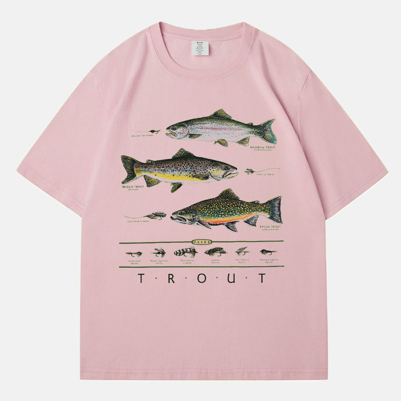 Trout & Flies T-shirt