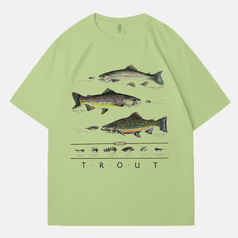 Trout & Flies T-shirt