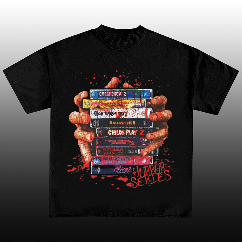 Horror series Cotton T-shirts