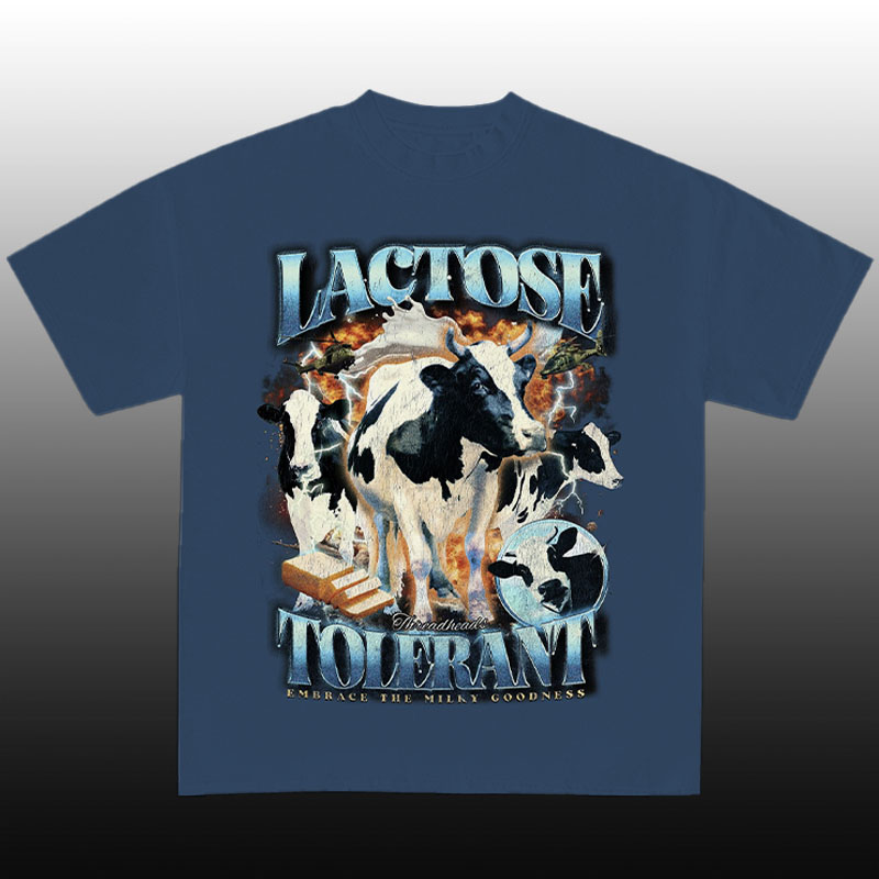 Lactose Toifrant Cotton T-shirts