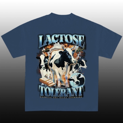 Lactose Toifrant Cotton T-shirts