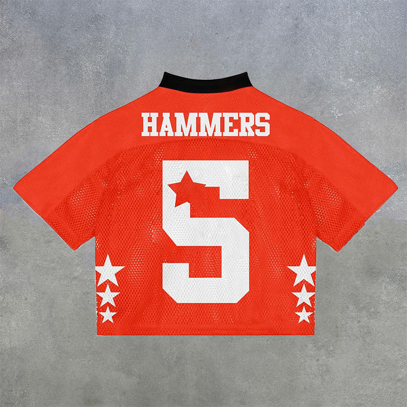 No.05 Digital Print Mesh Jersey