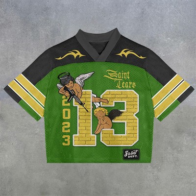 No.13 Digital Graphic Print Jersey