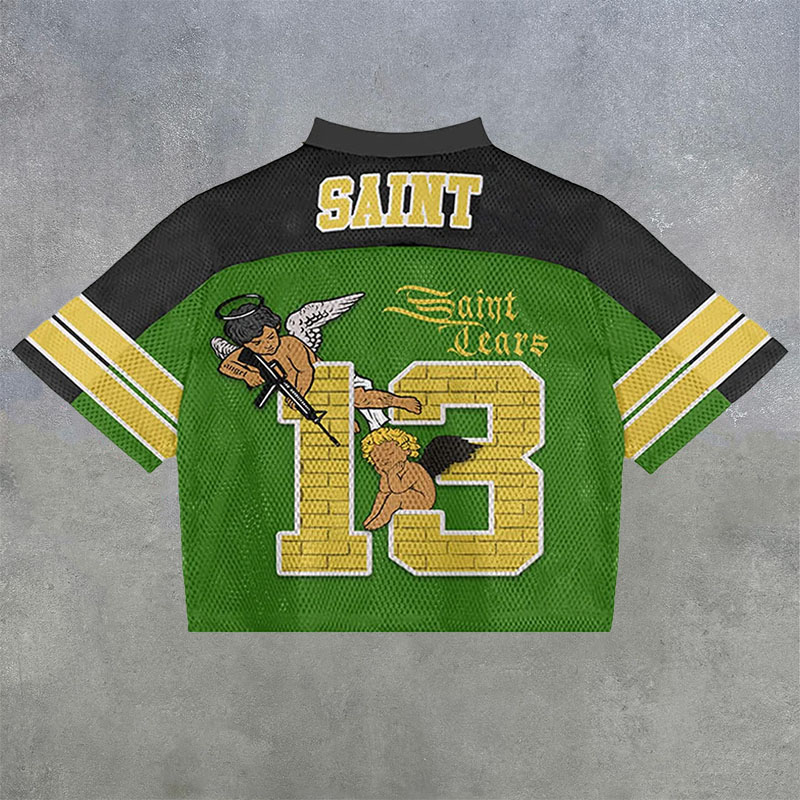 No.13 Digital Graphic Print Jersey