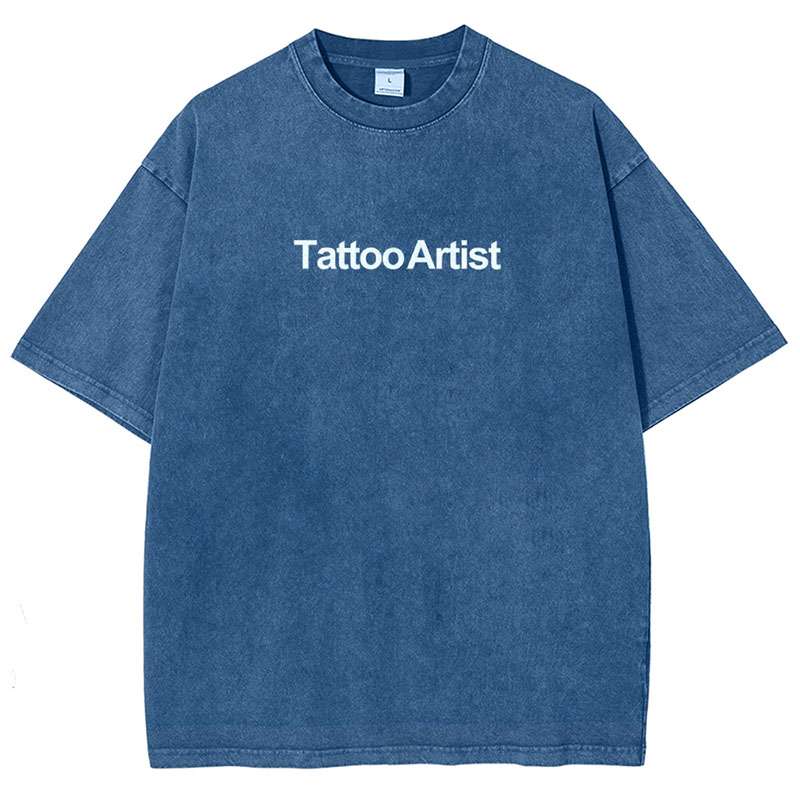 Tattoo Artist Unisex Fit Washed T-Shirt