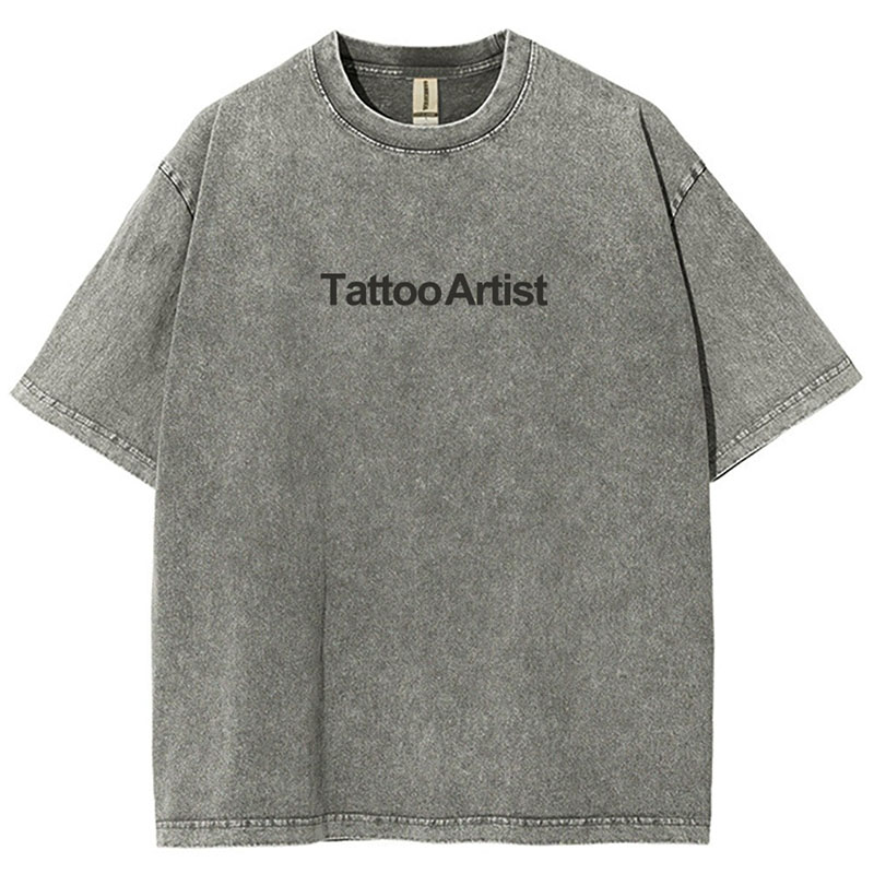 Tattoo Artist Unisex Fit Washed T-Shirt