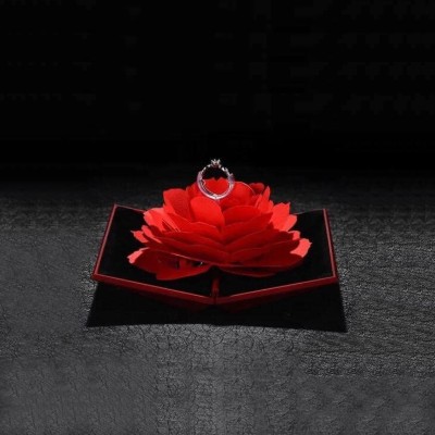 Rectangle Eternal Flower Jewelry Gift Box