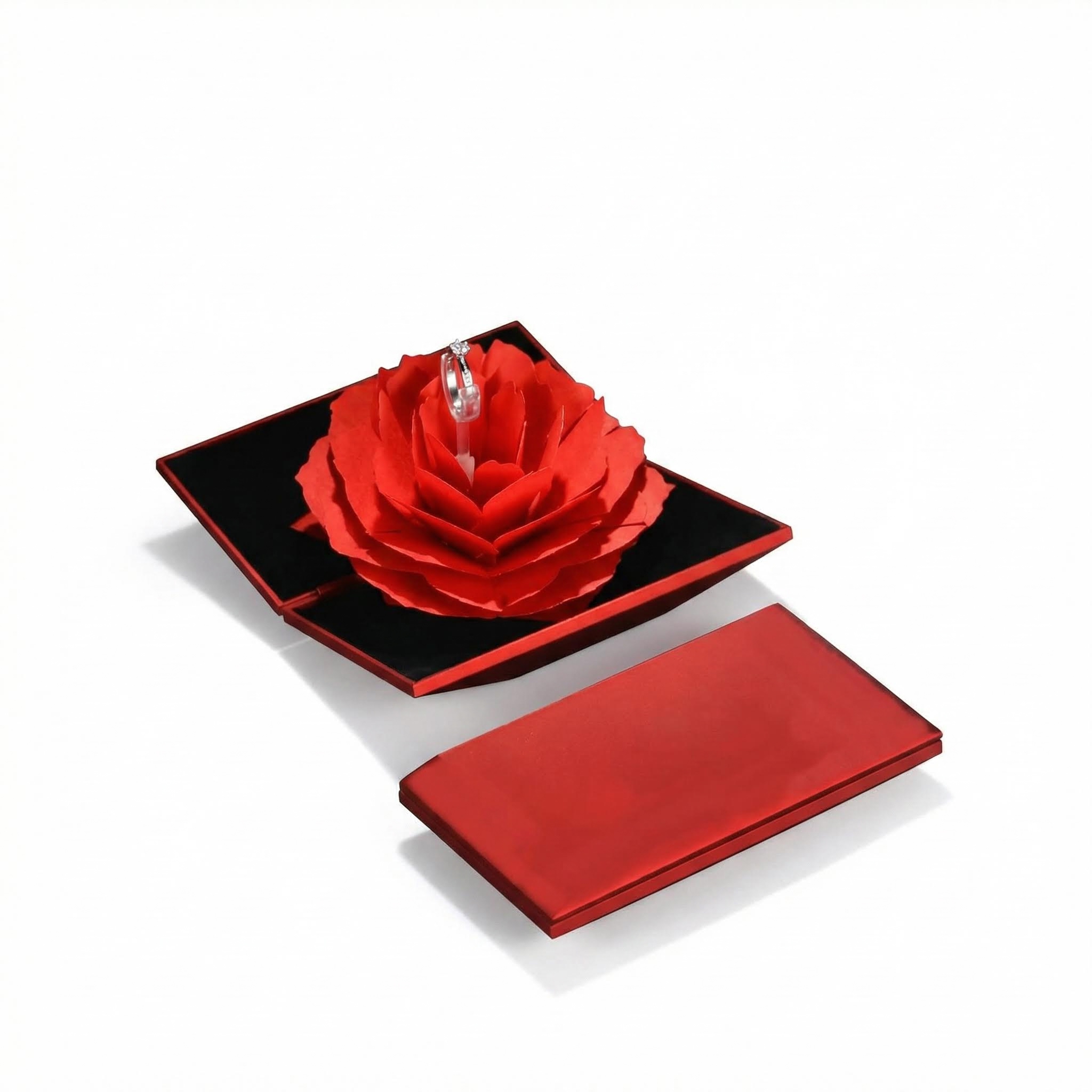 Rectangle Eternal Flower Jewelry Gift Box