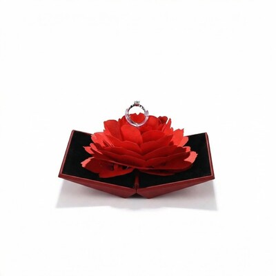 Rectangle Eternal Flower Jewelry Gift Box