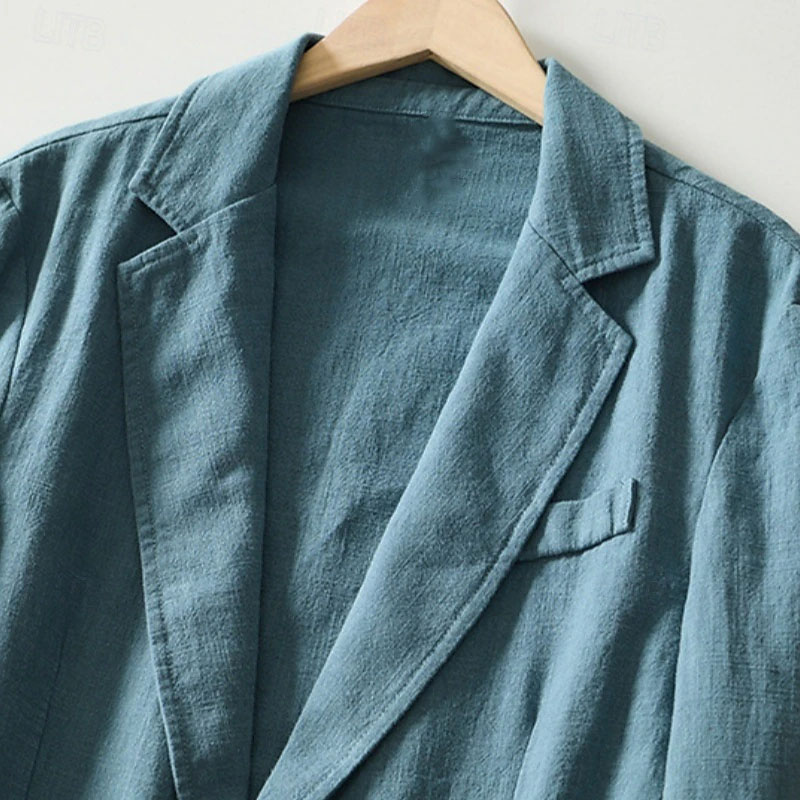 Vintage Casual Linen Suits