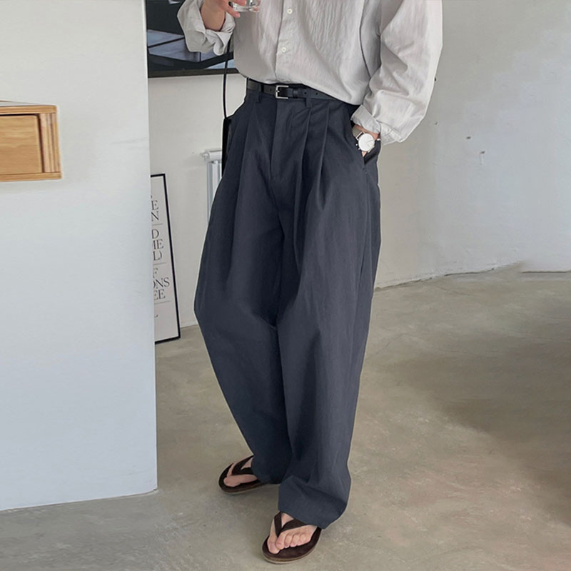 Casual Wide Leg Suit Pants