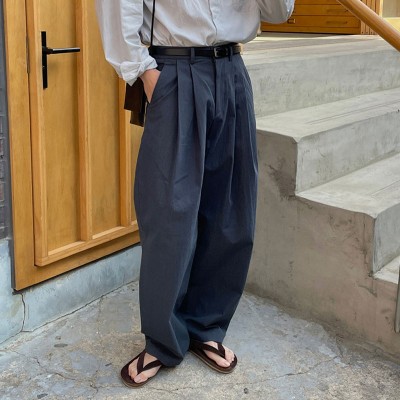 Casual Wide Leg Suit Pants