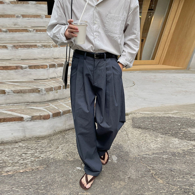 Casual Wide Leg Suit Pants