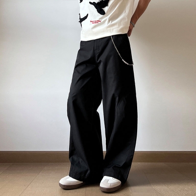 Cleanfit Deconstructed Patchwork Casual Pants