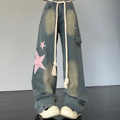 Y2K Vintage Star Jeans