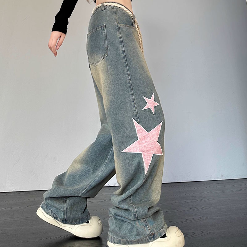 Y2K Vintage Star Jeans