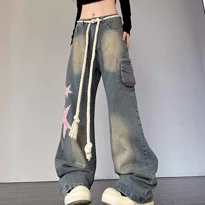 Y2K Vintage Star Jeans