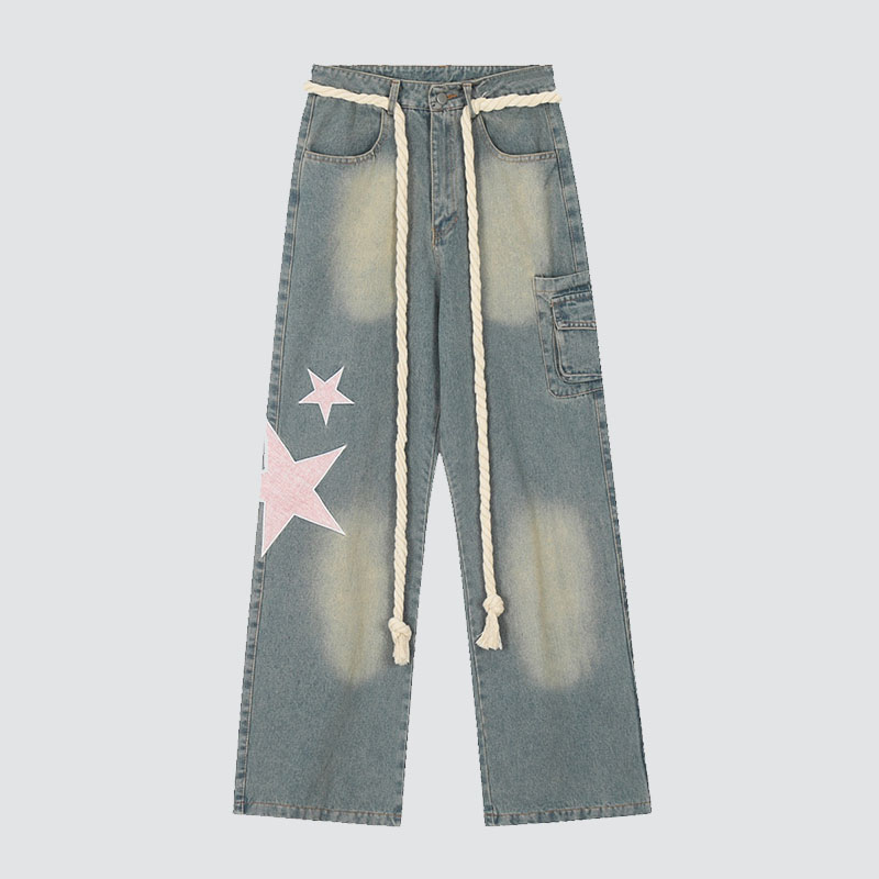 Y2K Vintage Star Jeans