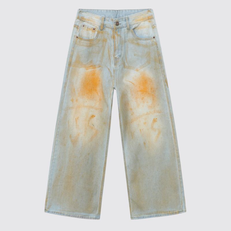 Vintage Unisex Straight Jeans