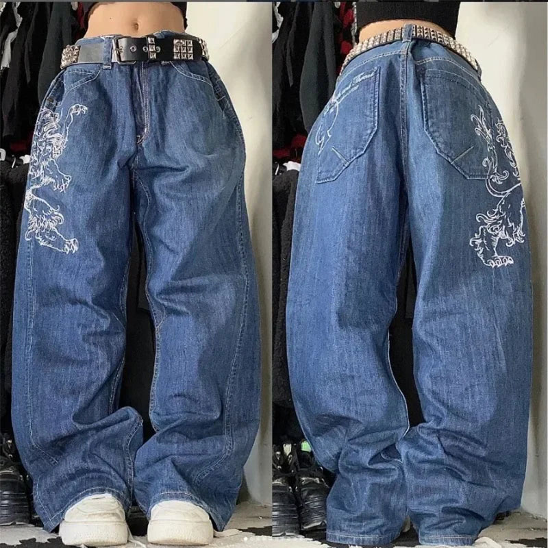 Y2K Vintage Gothic Jeans