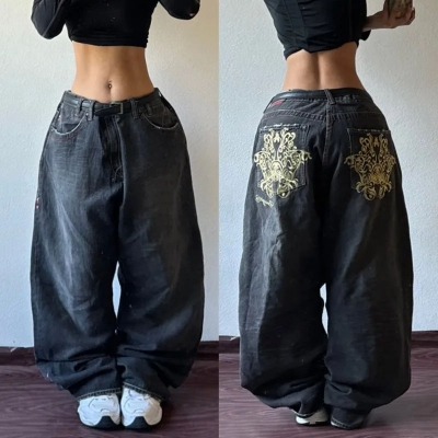 Y2K Vintage Gothic Jeans