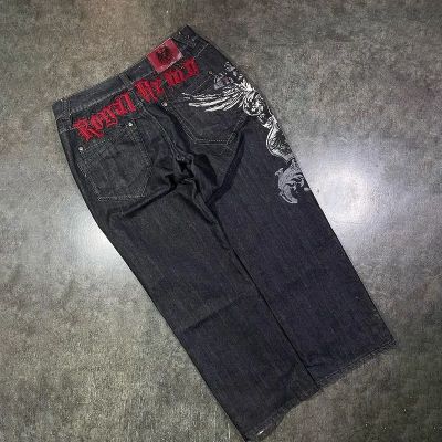 Y2K Vintage Patch Jeans