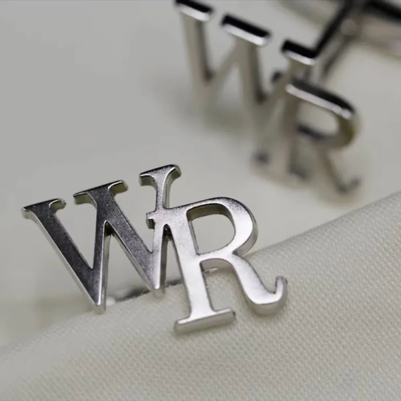 Custom Initial Letters Cufflinks