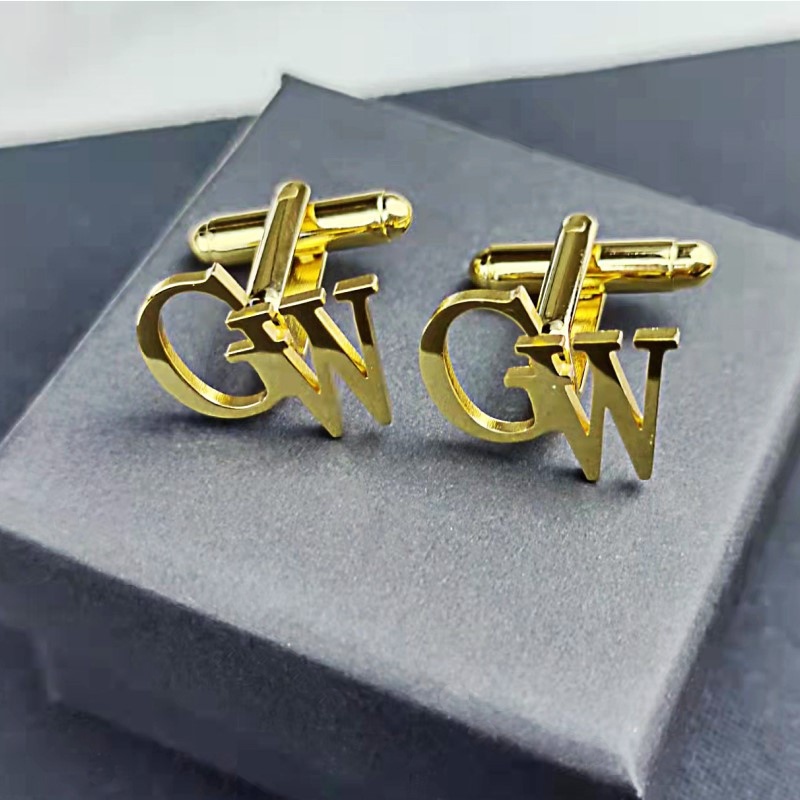 Custom Initial Letters Cufflinks