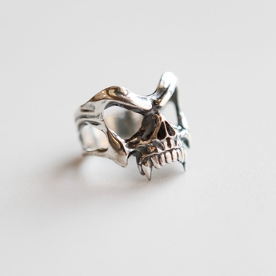 Skull Open Ring