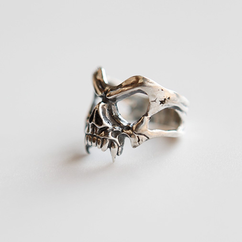 Skull Open Ring