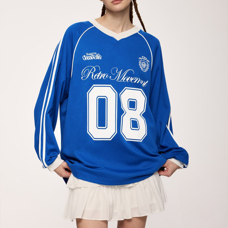 Sporty Chic Long Sleeve T-Shirt