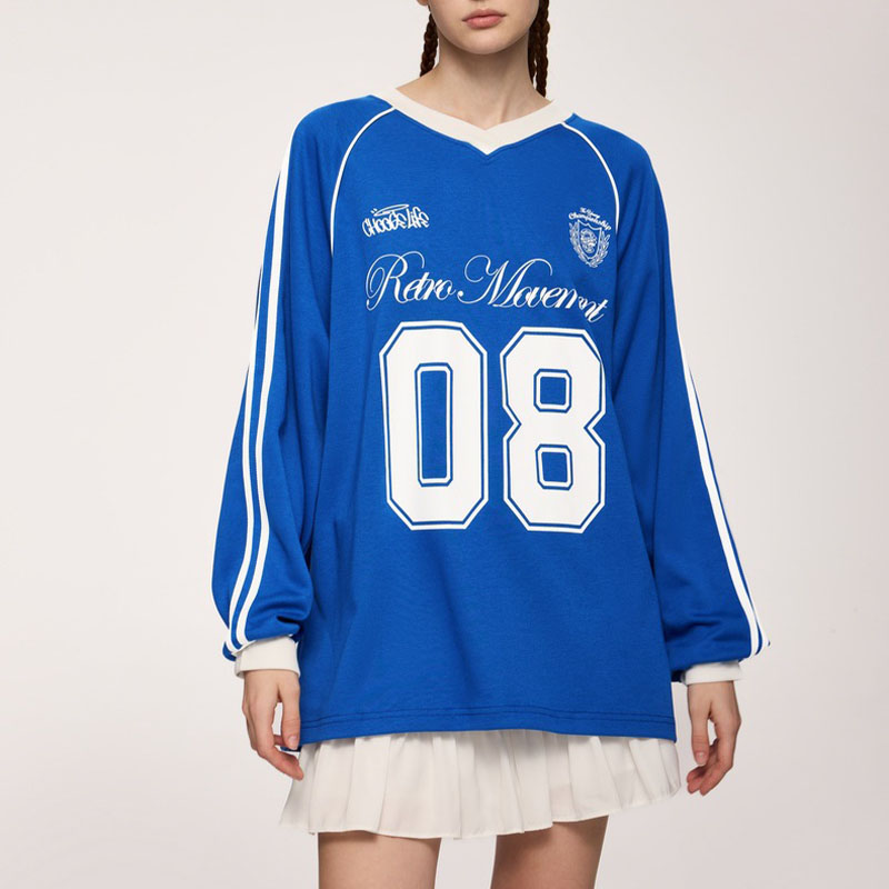 Sporty Chic Long Sleeve T-Shirt