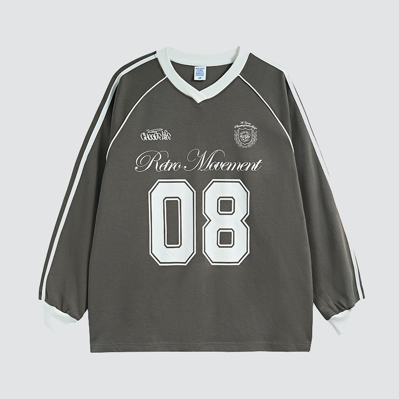 Sporty Chic Long Sleeve T-Shirt