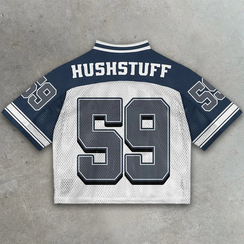 No.59 Digital Print Mesh Jersey